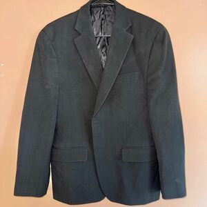 Michael Kors Men's Black Two Button Blazer Coat Suit Jacket Size 40S